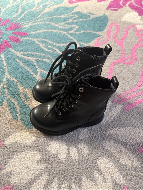 wonder nation Other - Wonder Nation Black Toddler Combat Boots